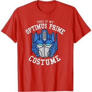 imageTransformers Halloween This is My Optimus Prime Costume TShirtRed