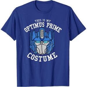 imageTransformers Halloween This is My Optimus Prime Costume TShirtRoyal Blue