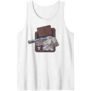 imageTransformers Megatron Decepticon Leader Retro Logo Tank TopWhite