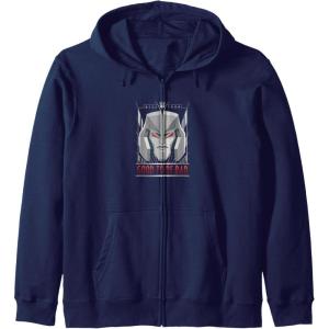 imageTransformers Megatron Good To Be Bad Zip HoodieNavy Blue
