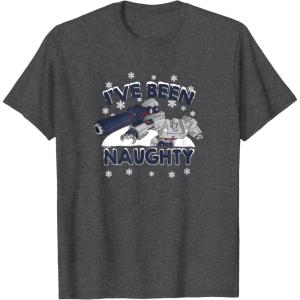 imageTransformers Megatron Ive Been Naughty Portrait TShirtDark Heather Grey