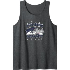 imageTransformers Megatron Ive Been Naughty Portrait Tank TopDark Heather Grey