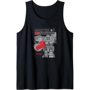 imageTransformers Megatron Master Of Destruction Color Pop Tank TopBlack