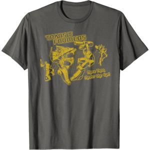 imageTransformers More Than Meets The Eye Battle Grid TShirtAsphalt Grey