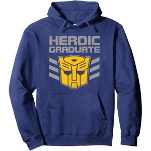 imageTransformers Optimus Prime Heroic Graduate Pullover HoodieNavy Blue