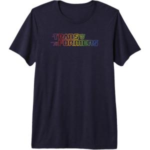 imageTransformers Pride Logo Premium TShirtNavy Blue