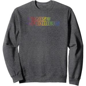 imageTransformers Pride Logo SweatshirtDark Heather Grey