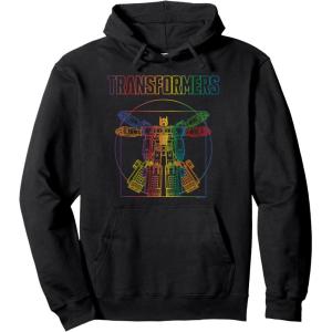 imageTransformers Pride Vitruvian Optimus Prime Logo Pullover HoodieBlack