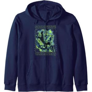 imageTransformers War For Cybertron Soundwave Portrait Zip HoodieNavy Blue