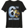 imageTransformers Bumblebee 6th Birthday Vintage Premium Triblend TShirtBlack