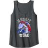 imageTransformers Fathers Day Optimus Prime Heroic Dad Vintage Tank TopDark Heather Grey