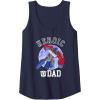 imageTransformers Fathers Day Optimus Prime Heroic Dad Vintage Tank TopNavy Blue