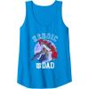 imageTransformers Fathers Day Optimus Prime Heroic Dad Vintage Tank TopSapphire Blue