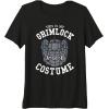 imageTransformers Halloween This Is My Grimlock Costume Premium Triblend TShirtBlack
