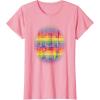 imageTransformers Pride Rainbow Transformer Graphic Egg TShirtPink