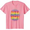 imageTransformers Pride Rainbow Transformer Graphic Egg TShirtPink