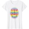 imageTransformers Pride Rainbow Transformer Graphic Egg TShirtWhite