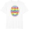imageTransformers Pride Rainbow Transformer Graphic Egg TShirtWhite