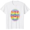 imageTransformers Pride Rainbow Transformer Graphic Egg TShirtWhite