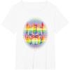 imageTransformers Pride Rainbow Transformer Graphic Egg TShirtWhite