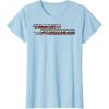 imageTransformers Red Gradient Classic Vintage Logo TShirtBaby Blue