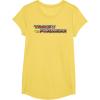 imageTransformers Red Gradient Classic Vintage Logo TShirtLemon Yellow