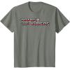 imageTransformers Red Gradient Classic Vintage Logo TShirtOlive Heather
