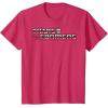 imageTransformers Red Gradient Classic Vintage Logo TShirtRed Heather