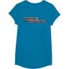 imageTransformers Red Gradient Classic Vintage Logo TShirtSapphire Blue