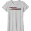 imageTransformers Red Gradient Classic Vintage Logo TShirtSilver Grey
