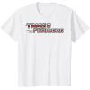 imageTransformers Red Gradient Classic Vintage Logo TShirtWhite