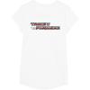 imageTransformers Red Gradient Classic Vintage Logo TShirtWhite