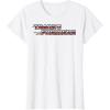 imageTransformers Red Gradient Classic Vintage Logo TShirtWhite