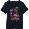 imageTransformers War for Cybertron Decepticon Panels TShirt SmallBlack