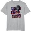 imageTransformers War for Cybertron Decepticon Panels TShirt SmallHeather Grey