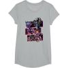 imageTransformers War for Cybertron Decepticon Panels TShirt SmallHeather Grey