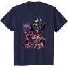 imageTransformers War for Cybertron Decepticon Panels TShirt SmallNavy Blue