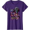 imageTransformers War for Cybertron Decepticon Panels TShirt SmallPurple