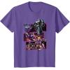 imageTransformers War for Cybertron Decepticon Panels TShirt SmallPurple Heather