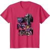 imageTransformers War for Cybertron Decepticon Panels TShirt SmallRed Heather