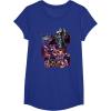 imageTransformers War for Cybertron Decepticon Panels TShirt SmallRoyal Blue