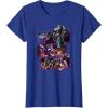 imageTransformers War for Cybertron Decepticon Panels TShirt SmallRoyal Blue