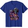 imageTransformers War for Cybertron Decepticon Panels TShirt SmallRoyal Blue