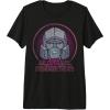 imageTransformers All Hail Megatron Retro Portrait Logo Premium Triblend TShirtBlack