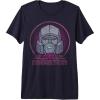 imageTransformers All Hail Megatron Retro Portrait Logo Premium Triblend TShirtNavy Blue