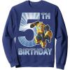 imageTransformers Bumblebee 5th Birthday Vintage SweatshirtNavy Blue