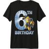 imageTransformers Bumblebee 6th Birthday Vintage Premium Triblend TShirtBlack