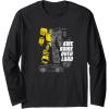 imageTransformers Bumblebee Awesome Overload Split Long Sleeve TShirtBlack