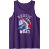 imageTransformers Fathers Day Optimus Prime Heroic Dad Vintage Tank TopPurple