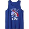 imageTransformers Fathers Day Optimus Prime Heroic Dad Vintage Tank TopRoyal Blue